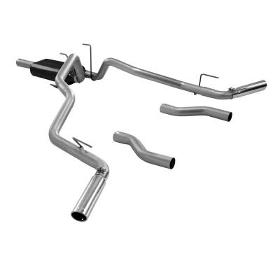 Flowmaster - Flowmaster 817490 American Thunder Cat-Back Exhaust 09-24 Ram 1500 4.7/5.7L Hemi