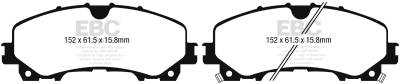 EBC Brakes - EBC Brakes DP43036R Yellowstuff Street & Track Brake Pads