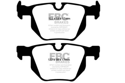 EBC Brakes - EBC Brakes DP31494C Redstuff Ceramic Low Dust Brake Pads
