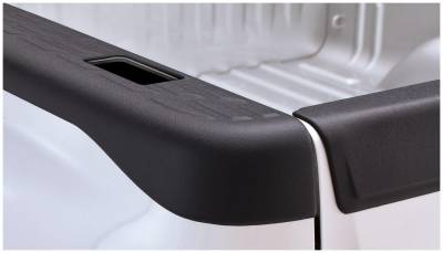 Bushwacker - Bushwacker OE-Style Side Bed Rail Caps w/Holes Pair Sierra 6.6' 49526