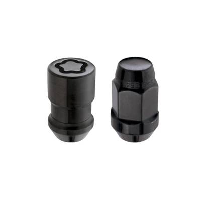 McGard - McGard 5-Lug Bulge Lugnut Wheel Install Kit Black M12x1.5 84538