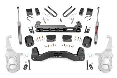 Rough Country Suspension Systems - Rough Country 4" Suspension Lift Kit 21-23 Ford F150 RWD 40830
