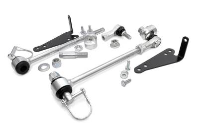 Rough Country Suspension Systems - Rough Country Front Disconnect Sway Bar Links 4"-6" Lift for Jeep TJ 1142