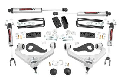 Rough Country Suspension Systems - Rough Country 95670 3" V2 Suspension Lift Kit for 20-26 Silverado/Sierra 3500HD