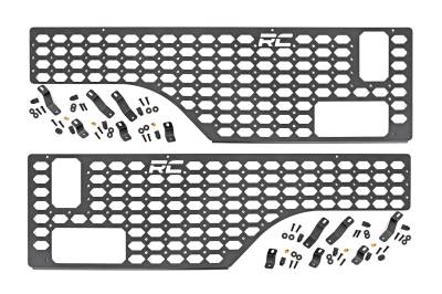 Rough Country Suspension Systems - Rough Country 10636 Drv/Pass Molle Bed Panel Kit for 20-26 Gladiator JT 4WD