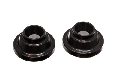 Energy Suspension - Energy Suspension 15.6104G Coil Spring Isolator Set Rear Polyurethane Black