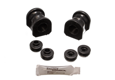 Energy Suspension - Energy Suspension 7.5121G Sway Bar Bushing Set Front Polyurethane Black