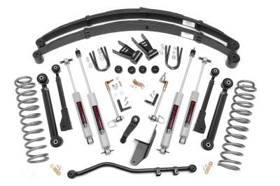 Rough Country Suspension Systems - Rough Country 69620 6.5" X-Series Lift Kit for 84-01 Jeep Cherokee XJ