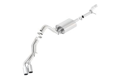 Borla - Borla Exhaust 140557 Touring Cat-Back Exhaust Truck Side Exit for 15-20 Tahoe