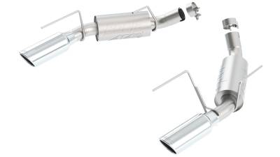 Borla - Borla 11806 ATAK Axle-Back Exhaust Split Rear Exit 05-09 Mustang GT 4.6/5.4L