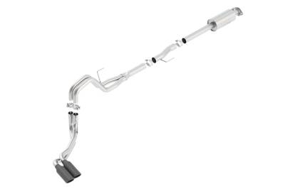 Borla - Borla Exhaust 140619BC ATAK Cat-Back Exhaust Truck Side Exit for 15-20 Ford F150