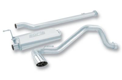 Borla - Borla 14597 Touring Cat-Back Exhaust Truck Side Exit for 95-99 Tacoma 3.4L V6
