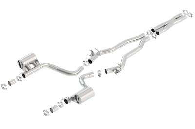 Borla - Borla Exhaust 140648 ATAK Cat-Back System for 15-16 Dodge Challenger