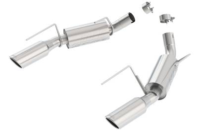 Borla - Borla 11750 S-Type Axle-Back Exhaust Split Rear Exit 05-09 Mustang GT 4.6/5.4L