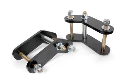 Rough Country Suspension Systems - Rough Country Rear Boomerang Shackles 1"-1-3/8" Lift for Jeep CJ/YJ RC0403