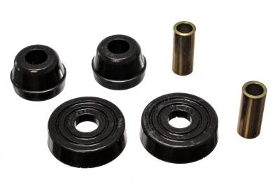 Energy Suspension - Energy Suspension 4.7114G Front Strut Tower Bushing Set Polyurethane Black