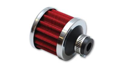 Vibrant Performance - Vibrant 2164 Crankcase Breather Filter Chrome Cap 3/4" 19mm Inlet ID