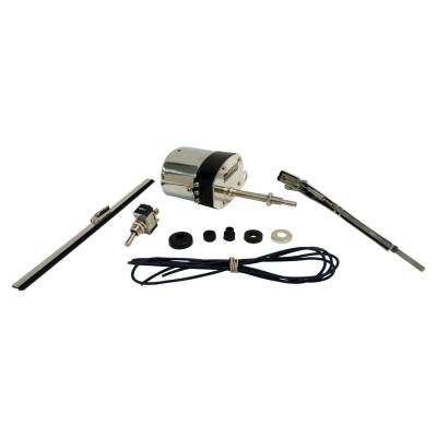 Crown Automotive Jeep Replacement - Crown Automotive 12VST Stainless Wiper Motor for 41-63 Jeep CJs MB M38 M38-A1