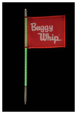 Buggy Whip - Buggy Whip 8' LED Offroad Whip Light-Green Threaded BWLED8GT