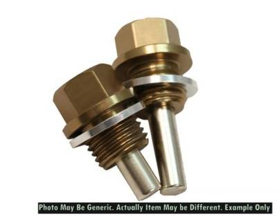 BLOX - BLOX Racing BXAC-00405-6 Magnetic Oil & Transmission Drain Plug Set