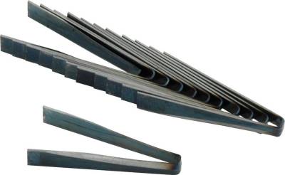 Allstar Performance - Allstar Performance ALL10272 #4 Flat Blades 4/32" 12Pc