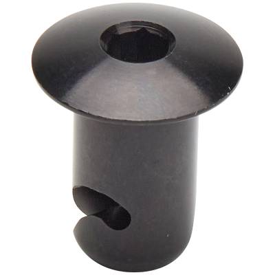 Allstar Performance - Allstar Perf ALL19176 Oval Allen Head Fasteners 7/16"x.500" Long Alum. Black
