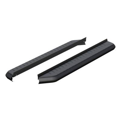 ARIES - ARIES 2051973 AeroTread Coat Aluminum Running Boards 5" x 73" w/o Brackets