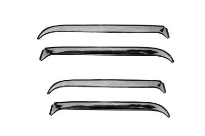 Auto Ventshade AVS - Auto Ventshade 14202 Stainless 4pc Ventshade Deflector for 81-89 Town Car