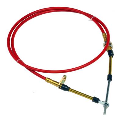 B&M - B&M 80604 Automatic Transmission Performance Shifter Cable 4' Length Red