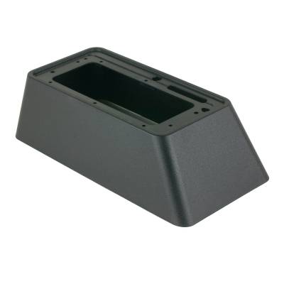 B&M - B&M 80617 Automatic Transmission Shifter Black Plastic QuickSilver Cover Skirt