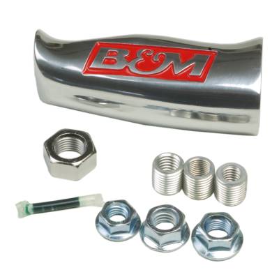 B&M - B&M 80641 T-Handle Universal Brushed Auto Trans Shift Knob