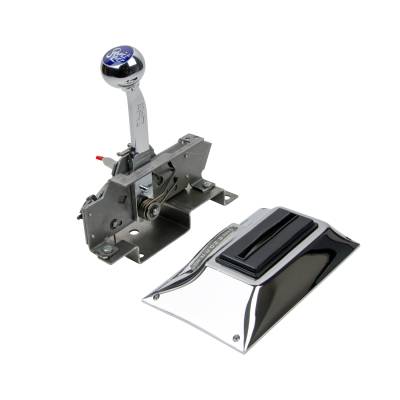 B&M - B&M 81025 Console QuickSilver Automatic Ratchet Shifter for 68-69 Chevy Camaro