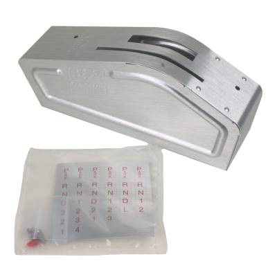 B&M - B&M 80821 Automatic Transmission Shift Top Cover Chrome Plate for Pro Ratchet