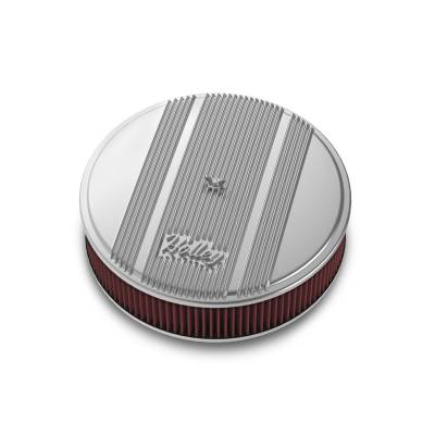 Holley - Holley Performance 120-151 Round Finned Air Cleaner