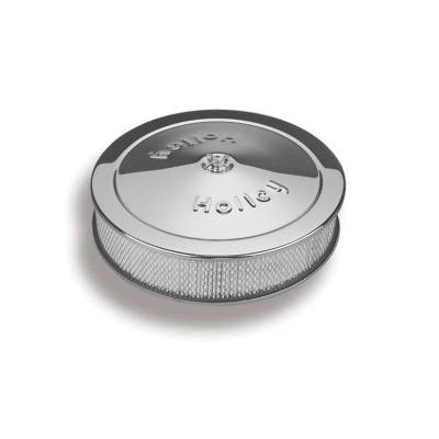 Holley - Holley Performance 120-102 Chrome Round Air Cleaner