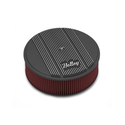 Holley - Holley Performance 120-157 Round Finned Air Cleaner