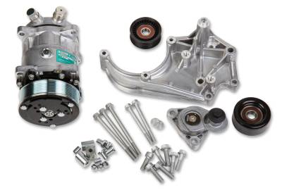 Holley - Holley Performance 20-141 Accessory Drive Bracket Belt Kit for GM LS V8