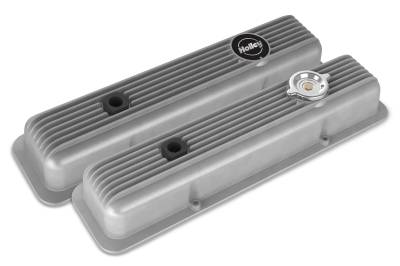 Holley - Holley Performance 241-134 Muscle Series Valve Cover for Chevy Small Block