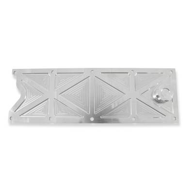 Holley - Holley 241-367 Natural Valley Pan Cover w/Oil Fill for Buick/Cadillac/Chevy/GMC