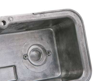 Holley - Holley Perf 241-83 Blk M/T Retro Alu. Valve Covers for Chevy/GMC Small Block