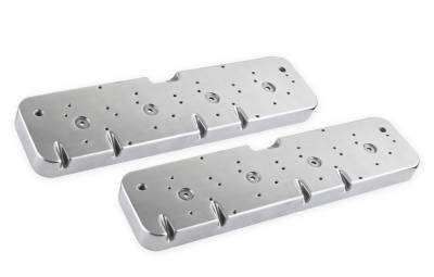 Holley - Holley 241-296 LS Valve Cover Adapter Plate for 97-17 Buick/Cadillac/Chevy/GMC