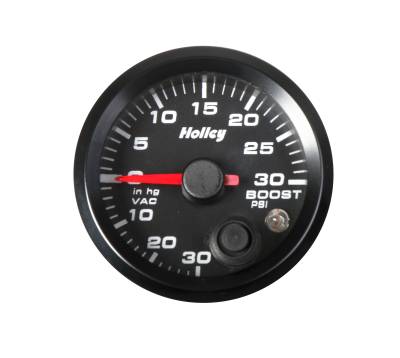Holley - Holley Performance 26-606 Analog Style Boost/Vacuum Gauge