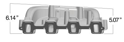 Holley - Holley Perf 300-129 LS Dual Plane Carbureted Intake for GM LS3/LS92 Gen III/IV