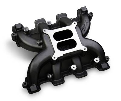 Holley - Holley Performance 300-129BK LS Dual Plane Mid-Rise Intake 1900 GM LS 294-427