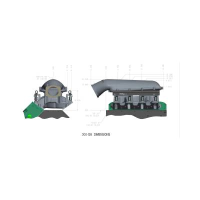 Holley EFI - Holley EFI 300-128 Holley Mid-Rise Intake GM LS3/L92 w/105mm Top