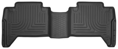 Husky Liners - Husky Liner Weatherbeater 2nd Row Floor Liners Black for Toyota Tacoma 14951