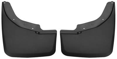 Husky Liners - Husky Liner Custom Rear Mud Guards Black Silverado/Sierra Dually 57871