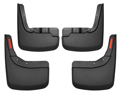 Husky Liners - Husky Liner Custom Front/Rear Mud Guards Black Silverado/Sierra 58266