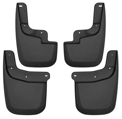 Husky Liners - Husky Liner Custom Front/Rear Mud Guards Black Colorado/Canyon 58236