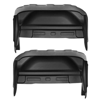 Husky Liners - Husky Liner 79011 Black Rear Wheel Well Liners for Chevrolet Silverado